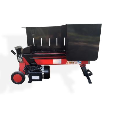 China Machinery Repairs Workshop EU Type New CE Electric Motor Hydraulic Log Splitter With 7ton Force 520mm Length Splitting Wood Splitter for sale