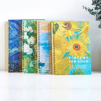 China Spiral Beautiful Company Gifts Diary 2022 Customized Printing Personalized A5 B5 Hardcover Spiral Notebook Notebook for sale