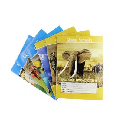 China Wholesale Cheap Student Exercise Book Ghanaian School Notebooks Factory Customized Stationery Factory For Students for sale