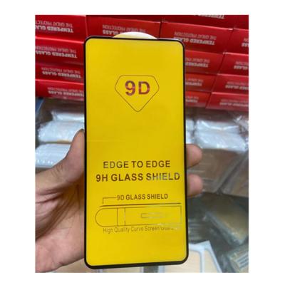 China Suitable mobile phone full screen tempered glass film f redmi note 10 to pro screen protector mobile phone note8/note9 pro 9D for sale