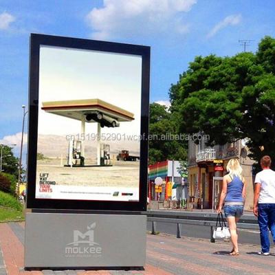 China Scrolling Advertising Poster For Light Box Automatic Outdoor Scrolling Display Position Signboard Advertising LED Display for sale