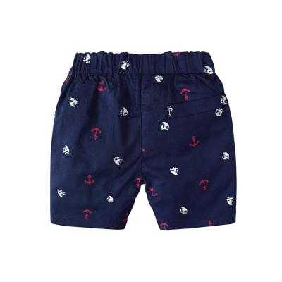 China Breathable Wholesale Summer Clothing Kids Basic Clothes Cotton Print Shorts Baby Toddler Boy Abbreviations 1-7 Years Old for sale