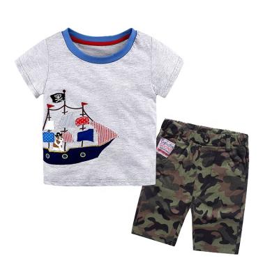 China Boys Smart Casual Outfits Clothing Sets Children's Summer Clothes for sale