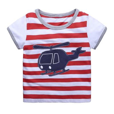 China Breathable Kids Clothing 2021 Summer Cotton T Shirts For Kids for sale