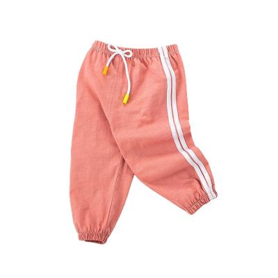 China New Casual Pants 2021 Kids Sweater Summer Clothing Base Unisex Casual Pants For Baby Boy Girls Plain Long Pants Toddler Knit Pants for sale