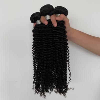 China 100%Human Hair Curly Virgin Hair Wholesale Curly Hair Bundles Cuticle Aligned Hair Bundles Brazilian Virgin Hair Bundles for sale