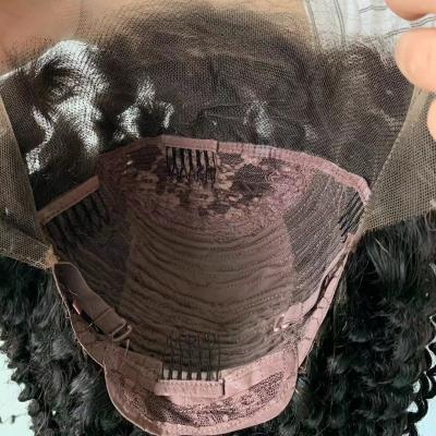 China 100% Brazilian Virgin Human Hair 13 By 4 20 Inch Transparent Swiss Human Hair Lace Front Lace HD. hd length lace front wigs for sale