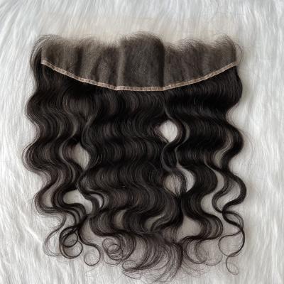 China 100% Brazilian Virgin Hair Ear To Ear Lace Frontal 13x4 Hd Lace Frontal Wig Hair Body Wave Hd Headband for sale