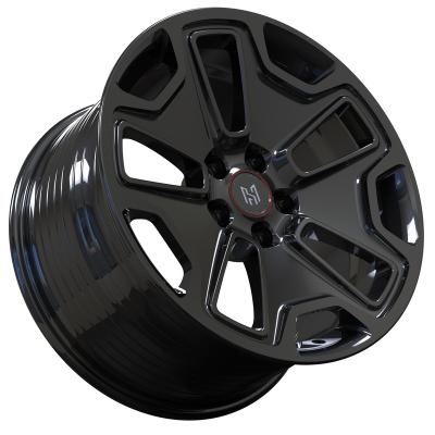 China 6061-T6 Aluminum HADISON Custom Forged 4x4 16*8inch PCD 5x127 Off-Road Touring Car Deep Concave Wheels for sale