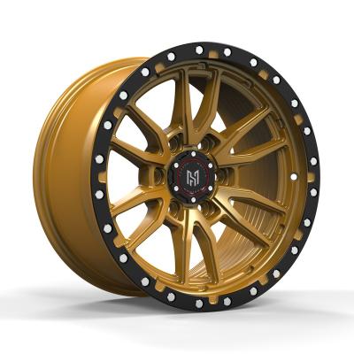 China HADISON-HDO2003-1 Custom Forged 6061-T6 Aluminum 6 Wheel Monoblock Off-Road 17 Alloy Wheel 18 19 20 21 22 23 24inch Forged Rim Hub for sale