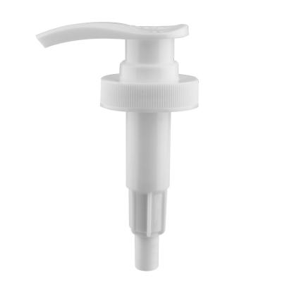 China Non Spill 38/400 Gallon Pump Dispenser Pump For Gallon Bottle PP Plastic Pump 38mm For Wash Gel Lotion Bottles for sale