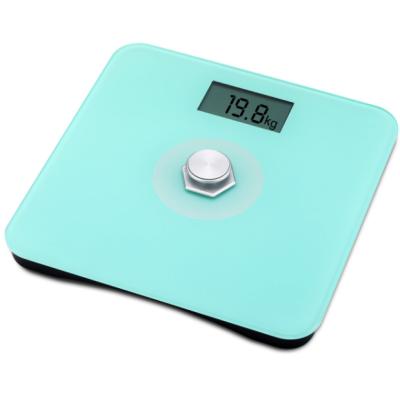 China Bathroom Scales Automatic Personal Digital Bathroom Scale Battery Power Free Push Once On U Power Button for sale