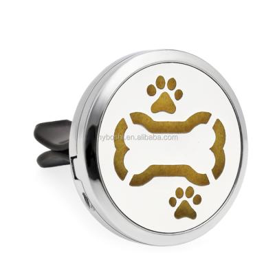 China Eco-friendly Paw Car Diffuser Vent Dog Aroma Essential Oil Diffuser Car Freshener Clip For Diffuser for sale