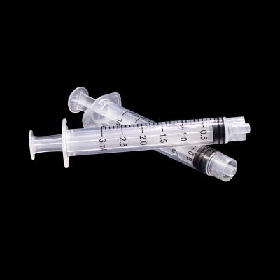 China Dental Regional Hot Sale Disposable Dental Equipment 3ml 3cc Luer Lock Syringe for sale