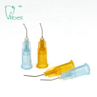 China Tribest Dental Tips Regional Dental Dispensing Pre-Bent Nose Tip for sale