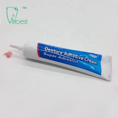 China Dental Regional Cheap Strong Hold Denture Adhesive Oral Hygiene Price Fixed Cream for sale