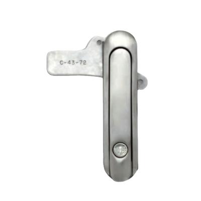 China AB-401A-1 Electrical Box Switch Box Plated Waterproof Electrical Flat Door Swing Handle Lock Distribution Cabinet for sale