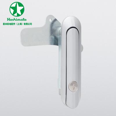 China Industrial Cabinet Cabinet Panel Swing Door Handle Electronic Lock, Matte Chrome Plating with Keys, AB-401K-1 for sale