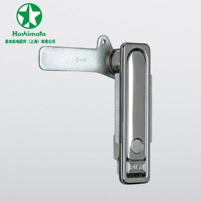 China AB-152-1-1S Electric Zinc Alloy High Security Electronic Cabinet Cabinet And Smooth Key Waterproof Swing Door Handle Flat Lock for sale