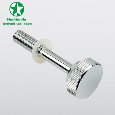 China Brass bar knurled knobs, chrome plated, brass bar, including nylon gasket, distribution cabinet board, power tools, K-1 for sale