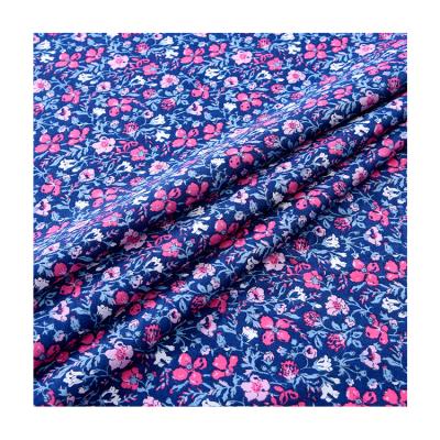 China New products cotton textile manufacturers fabric flower design fabric breathable floral print fabric for dress 2022 for sale