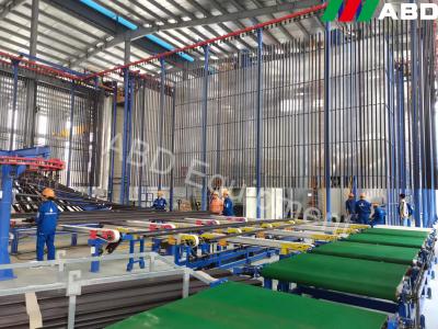 China ISO9001 Automated Powder Coating Line Steel Substrate Surface Treatment for sale