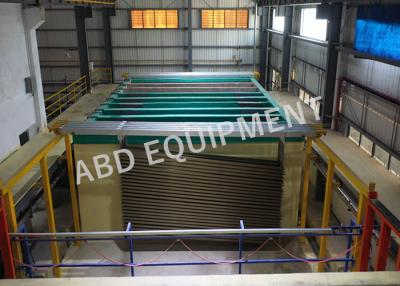 China Equipamento de linha de produção de anodização horizontal para perfis de alumínio à venda