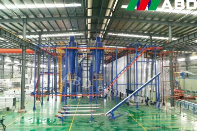 China Professional hot sell   powder coating line for sale