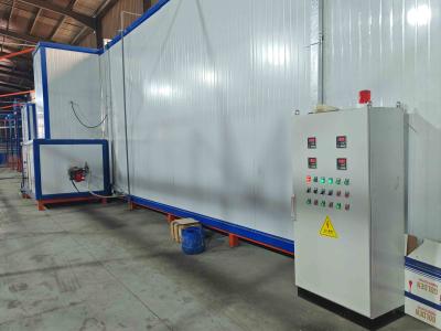 China Customized Voltage Recycle  System  Horizontal Powder Coating Line With Standard Surface Area for sale