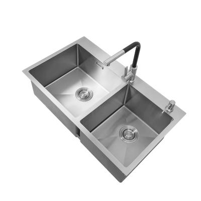 China Without Faucet 304 Stainless Steel Design Basin High Quality Modern Kitchen Sink Kitchen Sinks New for sale