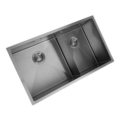 China Without Faucet Manufacturer KESHUO 31 Inch Single Bowl Undermount Drop Down Stainless Steel Kitchen Sinks for sale