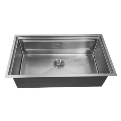 China Without Faucet Morden Stainless Steel Sinks Faucet With 3.0mm Thickness Kitchen Sinks for sale