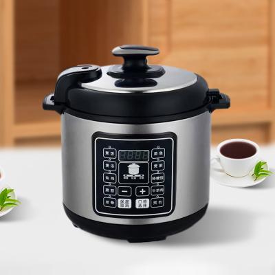 China Commercial Household Hot Sale Peak Rice Cooker 6l Silver Electric Pressure Cooker for sale