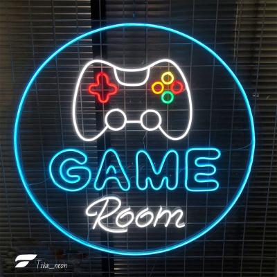 China Neon Sign For Bar/Shop Icelaw Room Gamepad LED Light Sign Wall Decoration Gaming Neon Sign For Gamer Room Festival Party for sale