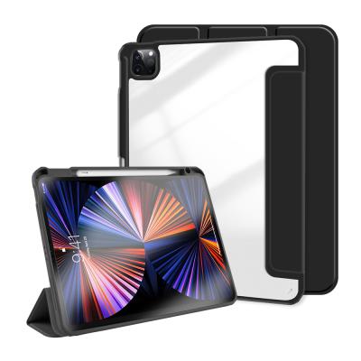 China Full Protective Snare Case For iPad Pro Smart Tablet 12.9 2021 2020 Case With Pencil Holder Factory Wholesale Sales for sale