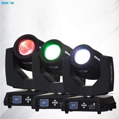 China LANDSCAPE Rebow RGBW LED DMX 512 Sweeper Dual Pulse Strobe Effect Moving Head Light Retro Sharpy Beam Stage Light For Stage Bars Disco for sale