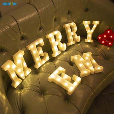 China Buildings Wholesale Custom Led Small 3D Number Letter Light Battery Marquee Letters For Wedding Birthday Party Decoration for sale