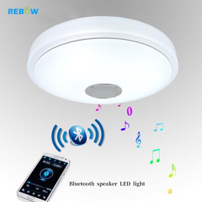 China Rebow Dropshipping 36W New Modern Modern APP Control Speaker Music Mounted Room Lighting Ceiling for sale