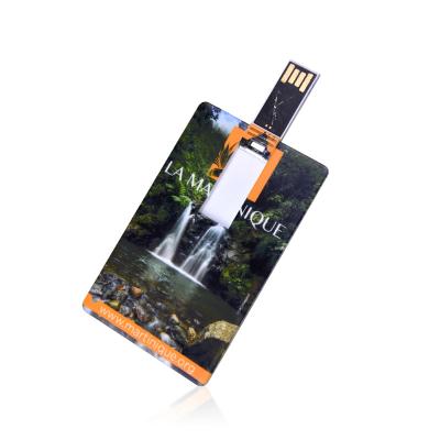 China Real Stick Capacity Popular Promotional Colorful Card Usb Flash Drive Customized for sale