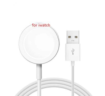 China Over Charge Mini Wireless Charger Charging Cable 2 3 USB Charging Pad Cable 1m For 38/42mm Watch Charger for sale