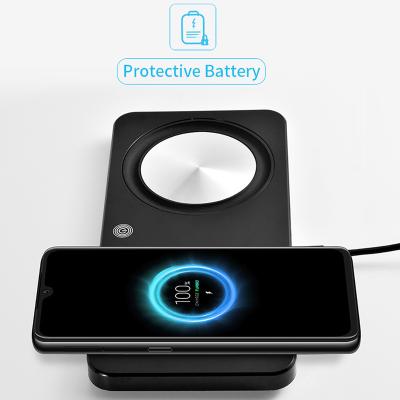 China Custom Wireless Charger Multifunctional Wireless Charger Mobile Phone Cup Warmer Preservation Charging+heat Wireless Charger for sale