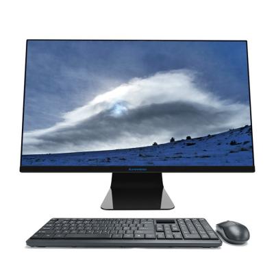 China New Product Barebone USB Port AIO Laptops Core I3 I5 I7 Monoblock Desktop Management Computer All In One PC 23.8