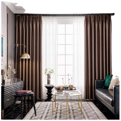 China Contemporary and Contracted Blackout Window Balcony Bedroom Curtain Stripe Curtain for sale