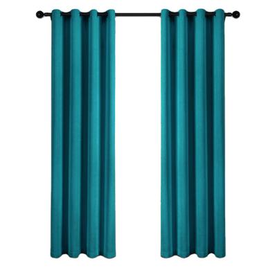 China Blackout Amazon Curtains Baby Flannel Curtains Perforated Running Amazon Window Curtains Wish European Style for sale