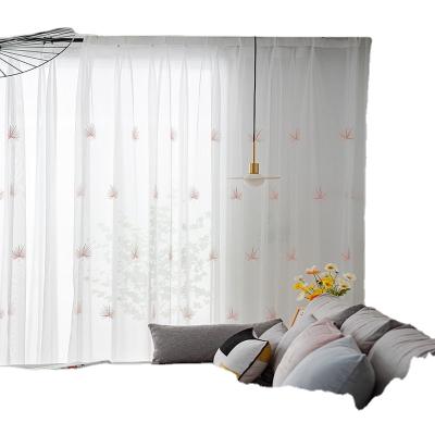 China Factory direct sales European-style curtain window screen Ouhua apartment villa living room insulated high-end embroidered small bedroom for sale