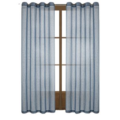 China Blackout Simple Blackout Window Screening Living Room Bedroom Blackout Mixed Toile Curtains for sale