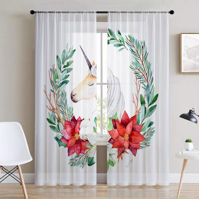 China Shrink-Resistant Manufacturers Supply Amazon WISH AliExpress Platform 3D Border Digital Printing To Map Custom Nordic Window Screens for sale