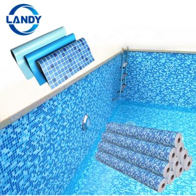 China It is durable and can reflect shine in water. Favorable Factory Price Swimming Pool Accessories PVC Pool Liner for sale