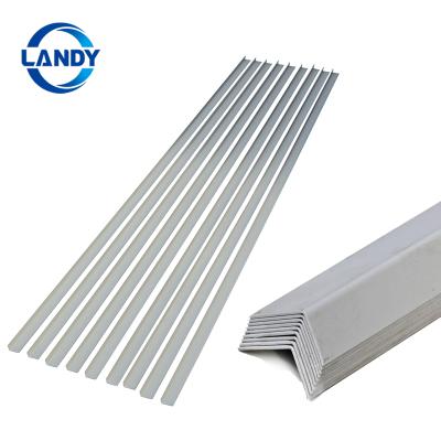 China Aluminum Alloy Landy Swimming Pool Liner Accessories Liner Installation Tool Composite Sheet for sale