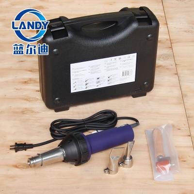 China 1600W 230V Hot Air Plastic Welding Gun Plastic Torch With Nozzle Roller Welding Machine Heat Gun Kit Welder For Bumper pp PVC for sale